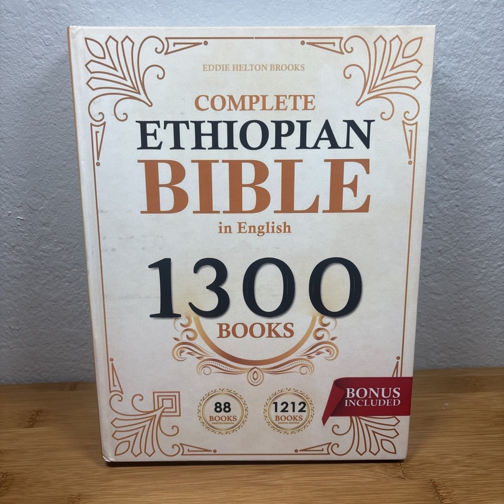 Complete Ethiopian Bible‎ in English 88 Printed Books Hard Cover Lost Text New